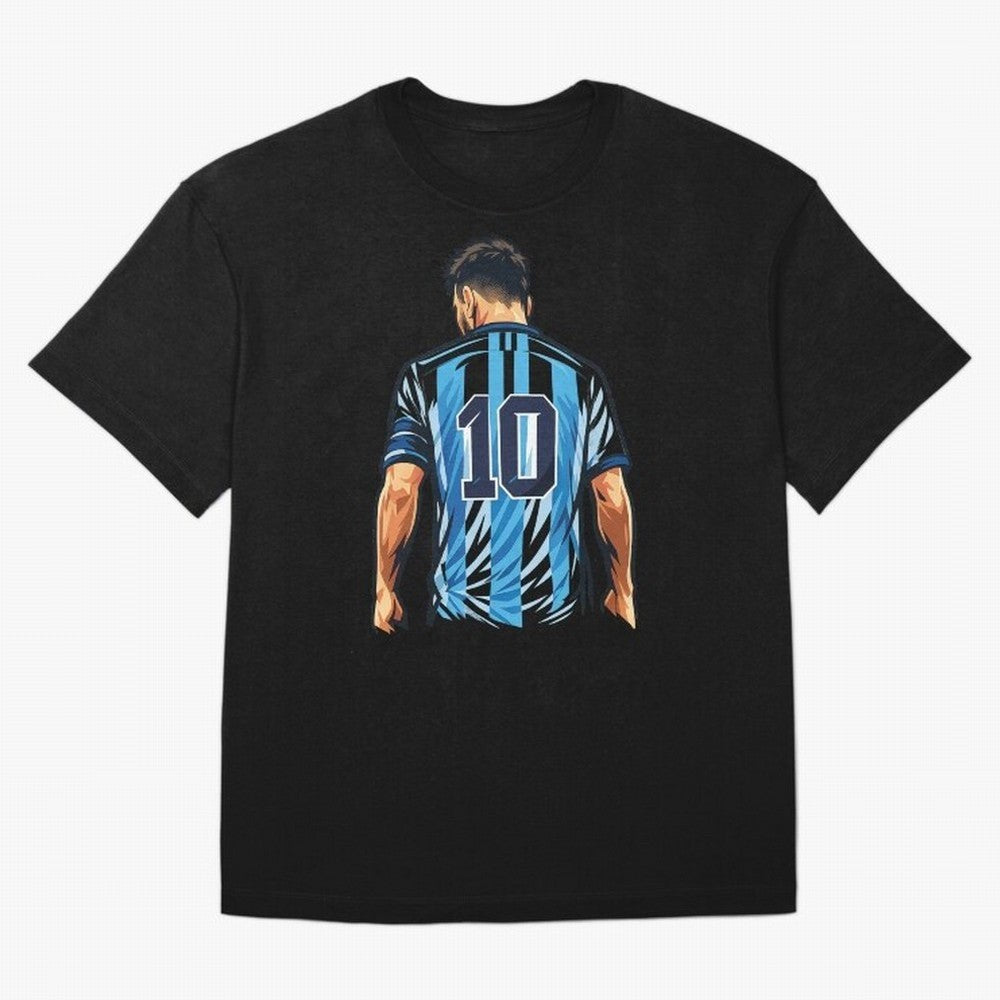 Messi 10 legend Oversized T-Shirt Celebrate Supporters United by the FIFA World Cup 2026 Journey through Messi, CR7 and Mbappe Highlights, Portugal Pride, Stadium Memories, Football Loyalty, International Chants and Championship Tradition; Perfect