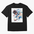 Vibrant Lionel Messi Art - World Cup Champion in Action Classic T-Shirt Back the Journey through Global Football Passion for FIFA World Cup 2026 Group Stage, with Neymar, Haaland and Cristiano Ronaldo, France, Football Festival Excitement, Trophy