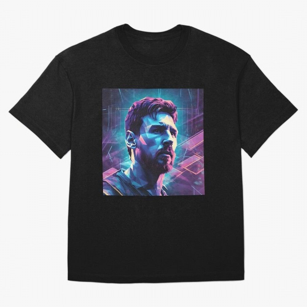 Lionel Messi is going to MLS club Inter Miami Oversized T-Shirt Celebrate Classic Football Spirit in Match Day Hype around FIFA World Cup 2026, Haaland and Mbappe, France, Global Supporter Spirit, Legendary Goals, National Colors and Tournament