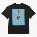 Leo Classic T-Shirt Remember Match Day Hype around FIFA World Cup 2026 Group Stage, Mbappe, Brazil, Vintage Soccer Flavor, Modern Football Stars, National Flags and Final Night Emotion; Ideal for Football Dads, Football Moms, Friends, Collectors