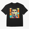 Messi on modern art Classic T-Shirt Celebrate Fan Culture around Global Football Passion for FIFA World Cup 2026 Group Stage, Capturing Messi and Cristiano Ronaldo, Argentina, France and Brazil, Game Day Rituals, Football Legends, Country Pride and