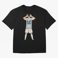 Lionel Messi Oversized T-Shirt Celebrate Soccer Greatness during the FIFA World Cup 2026 USA Canada Mexico Journey through Mbappe Highlights, Brazil, Portugal and Argentina Pride, Game Day Rituals, Football Legends, Country Pride and the Road to