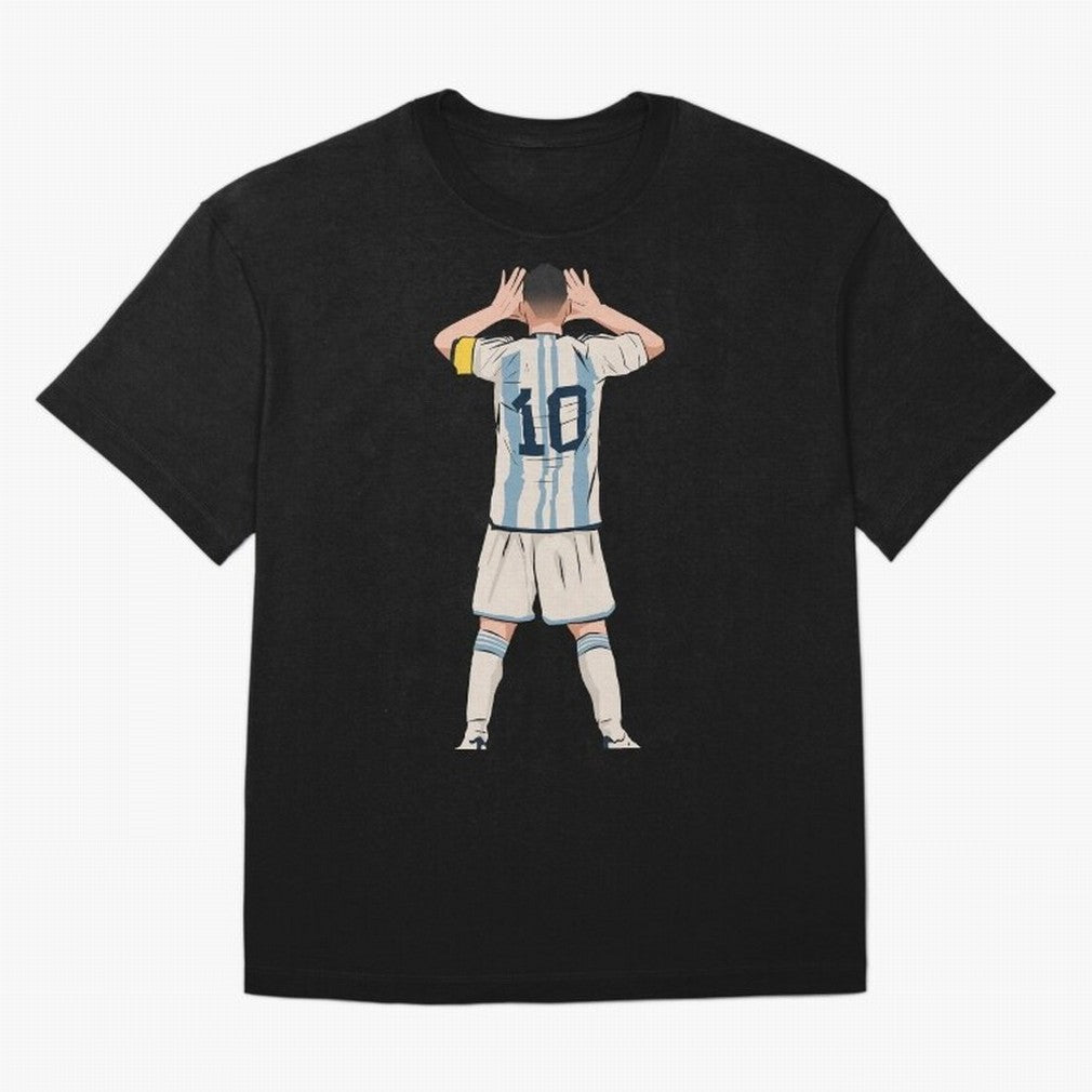 Lionel Messi Oversized T-Shirt Celebrate Soccer Greatness during the FIFA World Cup 2026 USA Canada Mexico Journey through Mbappe Highlights, Brazil, Portugal and Argentina Pride, Game Day Rituals, Football Legends, Country Pride and the Road to