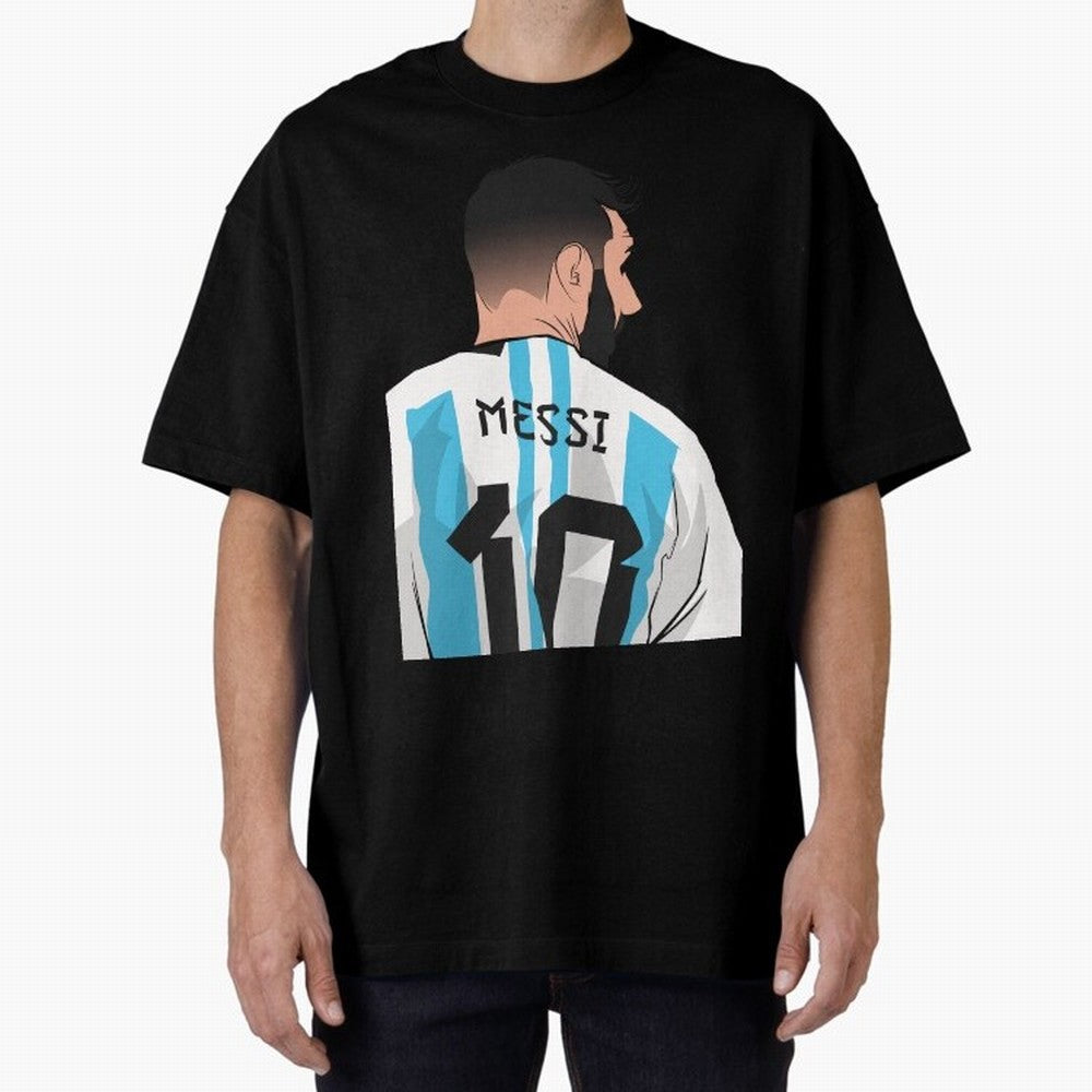 Messi Oversized T-Shirt Keep Football History Alive during the FIFA World Cup 2026 USA Canada Mexico Journey through Neymar Highlights, France and Portugal Pride, Tournament Hype, Historic Matchups, Family Viewing Parties and Global Sports Pride;