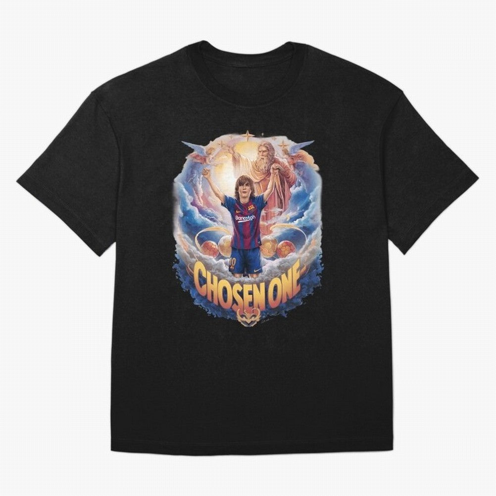 Young Messi Classic T-Shirt Make Every Match About Global Football Passion for FIFA World Cup 2026, Driven by Cristiano Ronaldo, Brazil, Portugal and Argentina, Sports Nostalgia, International Competition, Famous Players and Unforgettable