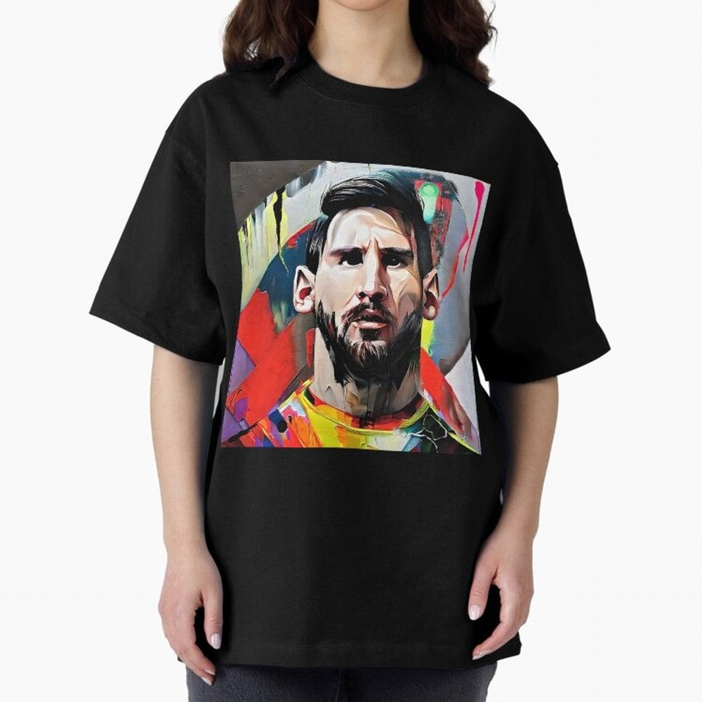 Billboard with Messi Boxy T-Shirt Get Ready for FIFA World Cup 2026 for Fans of Haaland and Mbappe and England, Bringing Game Day Rituals, Football Legends, Country Pride and the Road to the Final; Perfect for Fans, Collectors, Family Gatherings,