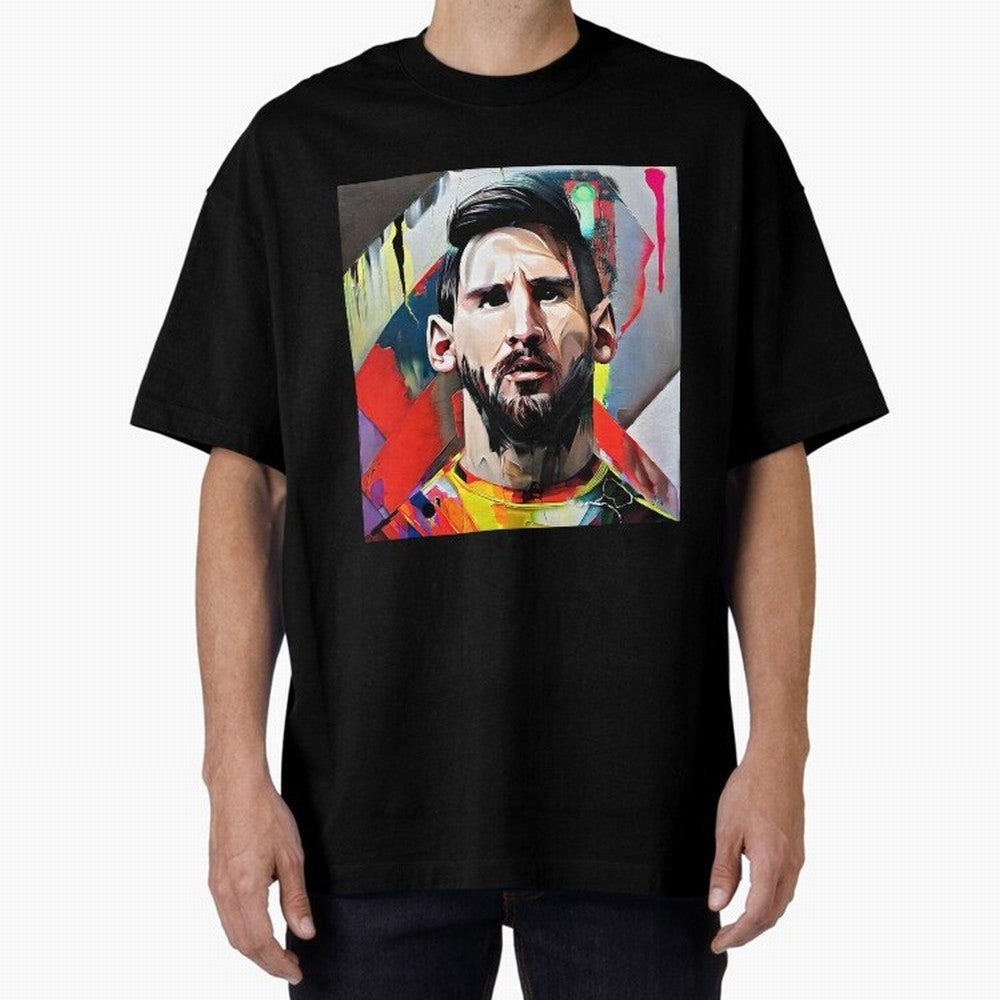 Billboard with Messi Boxy T-Shirt Get Ready for FIFA World Cup 2026 for Fans of Haaland and Mbappe and England, Bringing Game Day Rituals, Football Legends, Country Pride and the Road to the Final; Perfect for Fans, Collectors, Family Gatherings,