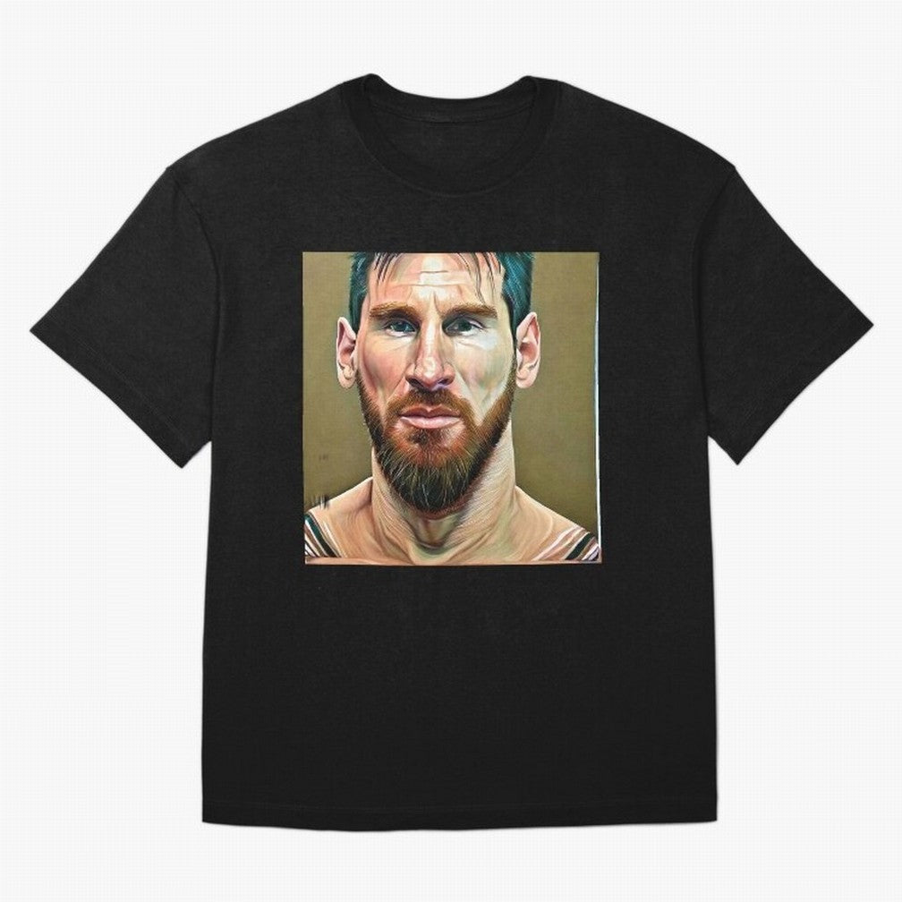 Big Messi Classic T-Shirt Experience the Global Stage of Global Football Passion for FIFA World Cup 2026 USA Canada Mexico, Capturing Mbappe, Germany, Championship Spirit, Famous Goals, Roaring Crowds and International Football Unity; Created for
