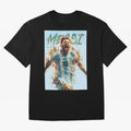 MiaMessi Premium Oversized T-Shirt Bring Legendary Rivalry Energy to FIFA World Cup 2026 Group Stage for Fans of Neymar, Haaland and Cristiano Ronaldo and France, Bringing Soccer Culture, Superstar Moments, National Team Dreams and Competitive
