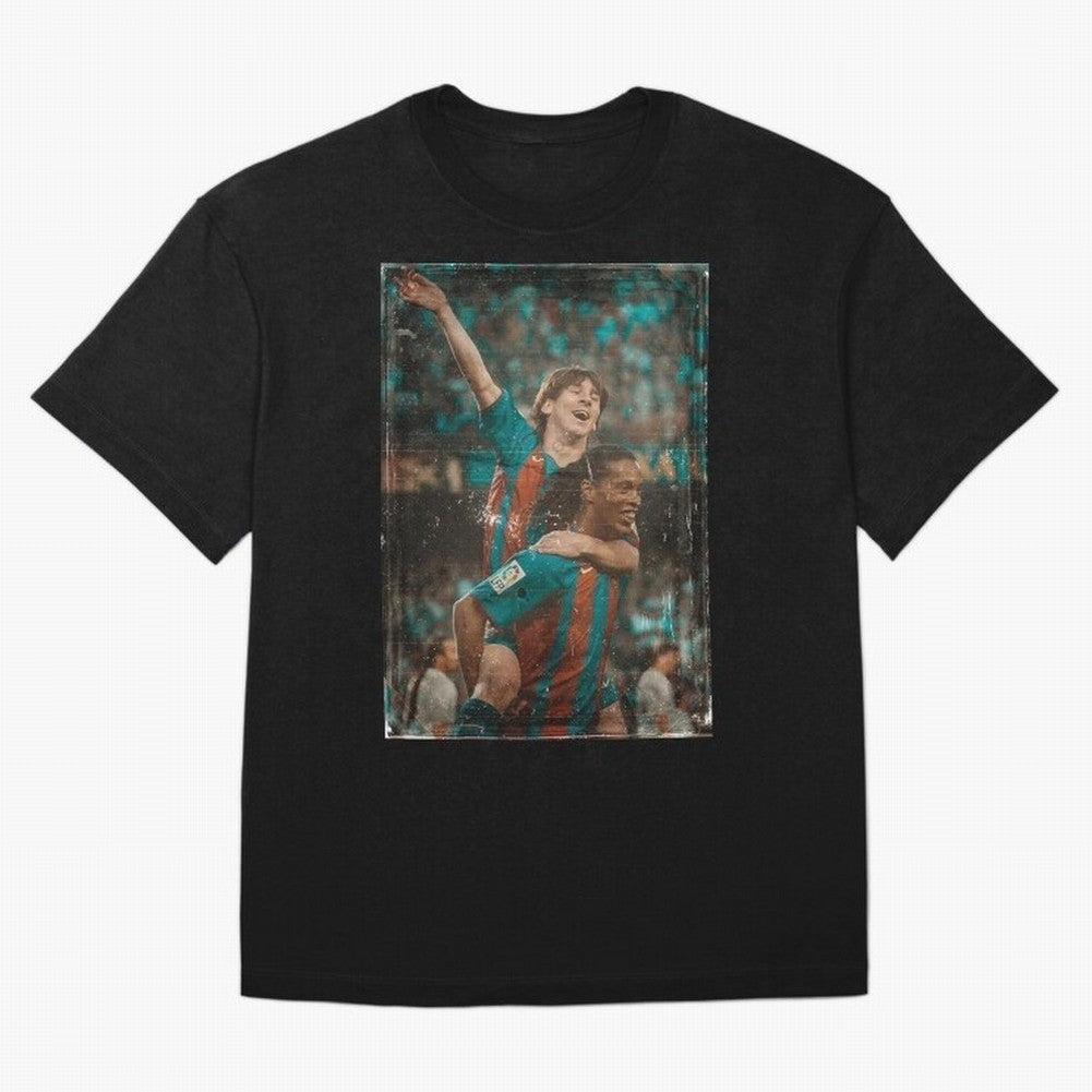 Messi and Ronaldinho Vintage Classic T-Shirt Support the Legends of FIFA World Cup 2026 USA Canada Mexico Highlighting Haaland and Mbappe, England and Germany Energy, Football History, Final Match Energy, Crowd Noise and Once in a Lifetime Moments;
