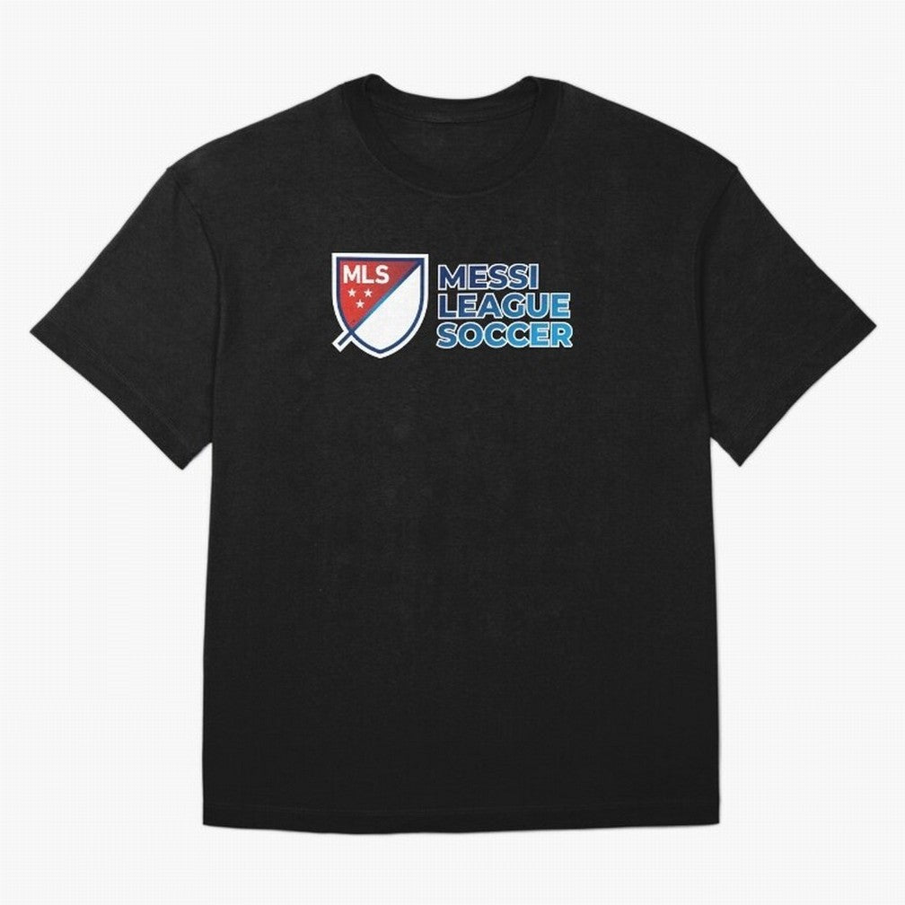 MLS Messi League Soccer Oversized T-Shirt Show Your Love for FIFA World Cup 2026 Group Stage Driven by Cristiano Ronaldo, Haaland and CR7, England Energy, Vintage Soccer Flavor, Modern Football Stars, National Flags and Final Night Emotion; Great