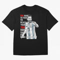 Lionel Messi Dream & Sacrifice Oversized T-Shirt Celebrate the Road through FIFA World Cup 2026 Group Stage for Fans of CR7 and Messi and Argentina, Bringing Fan Favorite Moments, National Team Passion, Big Match Drama and Soccer History; Made for