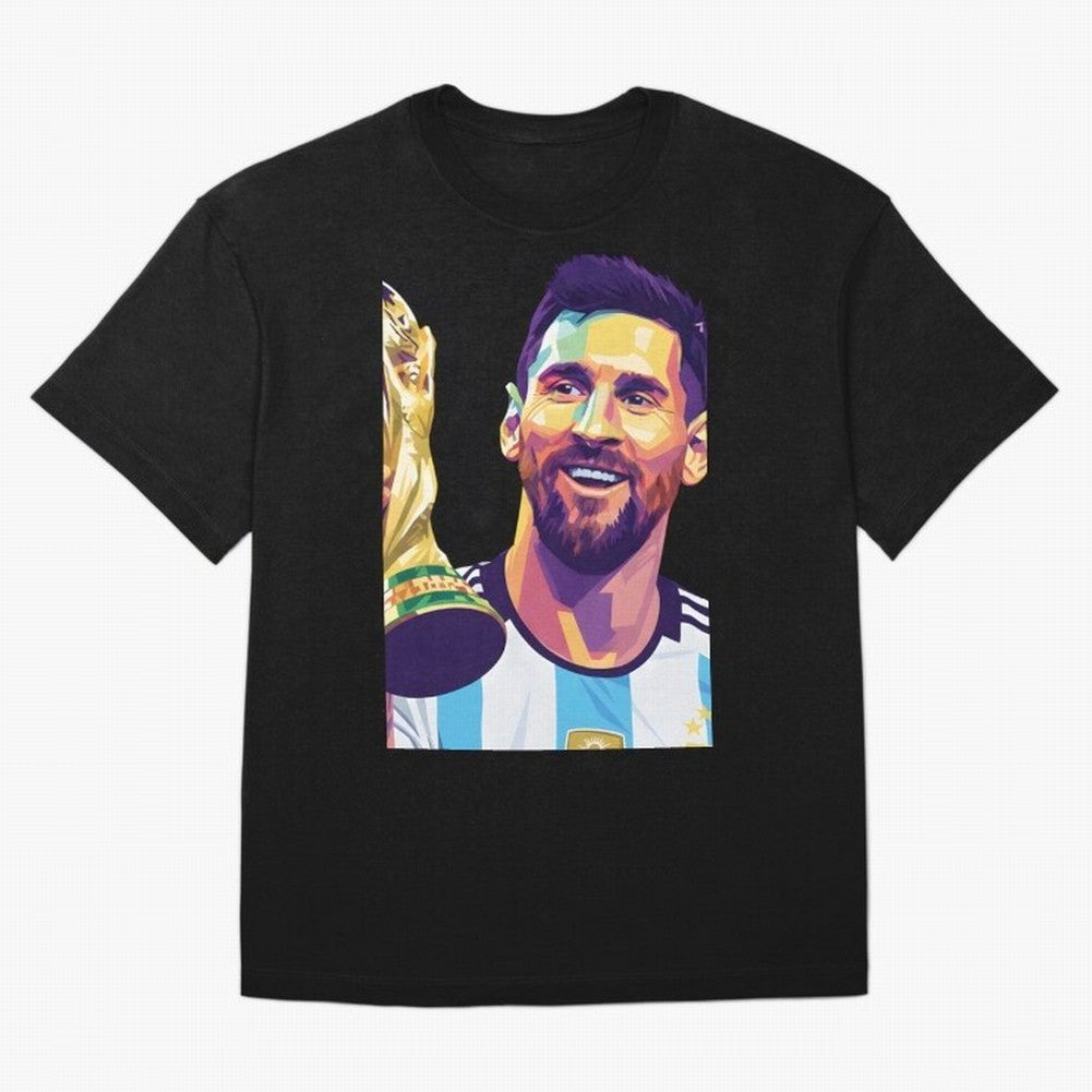 Messi wpap pop art Classic T-Shirt Celebrate Golden Goal Energy in FIFA World Cup 2026 USA Canada Mexico for Fans of Haaland and Mbappe and France and Portugal, Bringing Stadium Chants, National Pride, Trophy Dreams and Unforgettable Football
