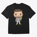 Messi_Champion Oversized T-Shirt Celebrate the Next Chapter of Match Day Hype around FIFA World Cup 2026, Haaland, England, France and Netherlands, Goal Celebration Energy, Supporter Heritage, Football Icons and Worldwide Tournament Joy; Ideal for