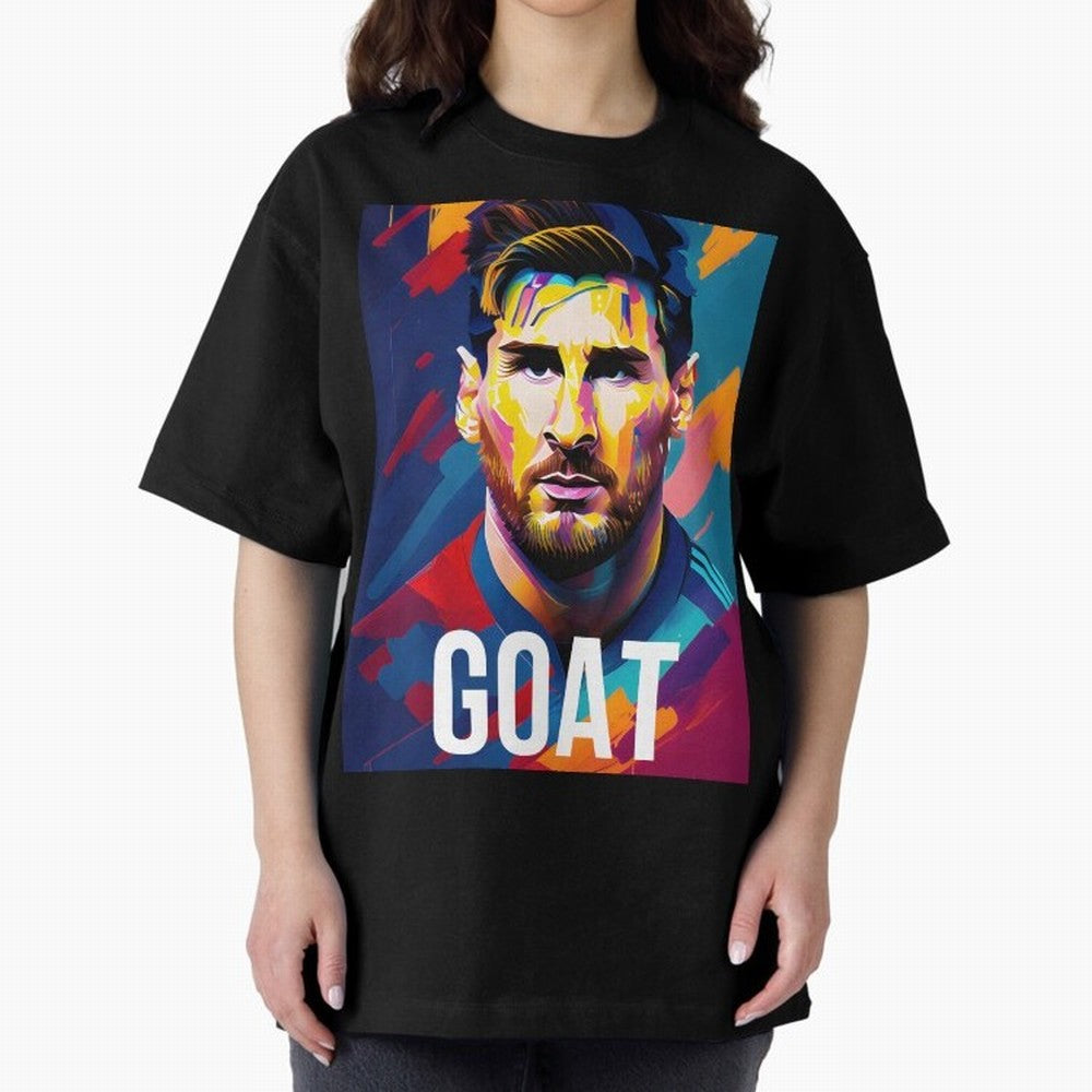 MiaMessi Premium Classic T-Shirt Show Up for the Glory of Global Football Passion for FIFA World Cup 2026 Group Stage, with Messi and Cristiano Ronaldo, Portugal, Spain and Germany, Classic Soccer Heritage, Championship Pressure, Fan Loyalty and