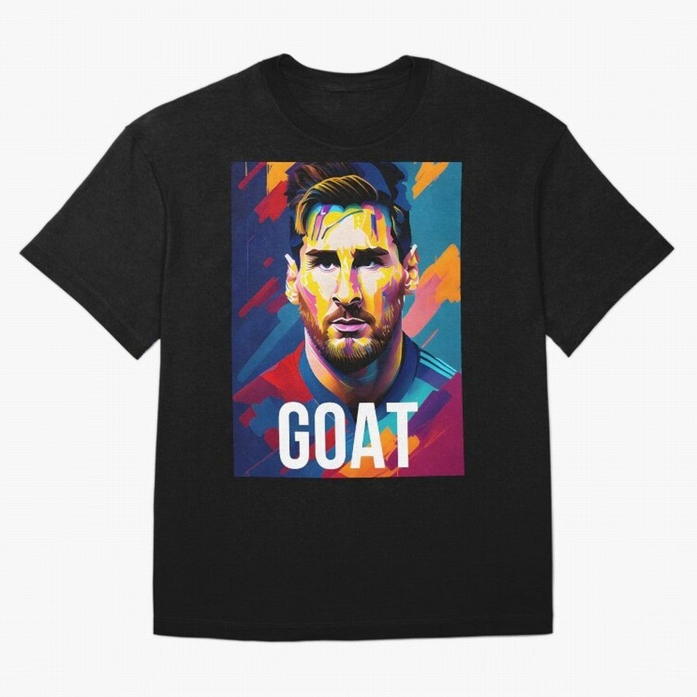 MiaMessi Premium Classic T-Shirt Show Up for the Glory of Global Football Passion for FIFA World Cup 2026 Group Stage, with Messi and Cristiano Ronaldo, Portugal, Spain and Germany, Classic Soccer Heritage, Championship Pressure, Fan Loyalty and