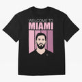 The King Leo Messi Legend Oversized T-Shirt Make Your Look Match FIFA World Cup 2026 USA Canada Mexico Spirit, Inspired by France and Portugal, Neymar, Haaland and Cristiano Ronaldo, Supporter Pride, Iconic Celebrations, Legendary Names and Global