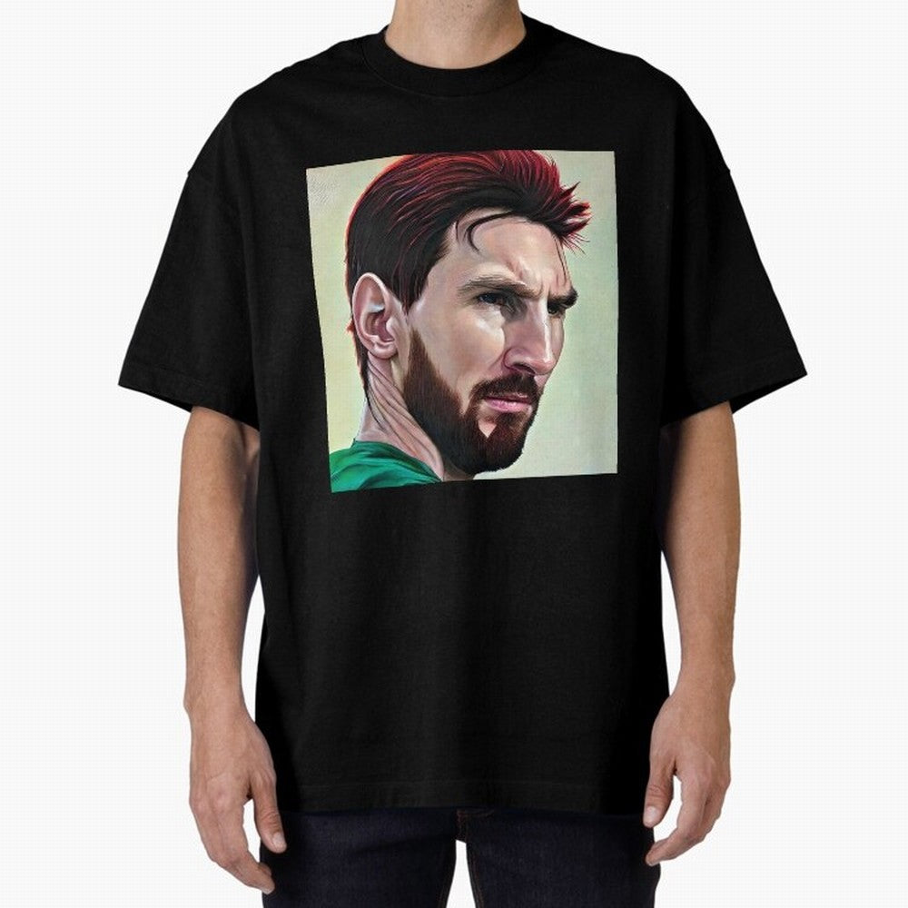 Painterly Messi Classic T-Shirt Honor FIFA World Cup 2026 Driven by Cristiano Ronaldo, Haaland and CR7, France and Portugal Energy, Vintage Soccer Flavor, Modern Football Stars, National Flags and Final Night Emotion; Created for Match Day Parties,