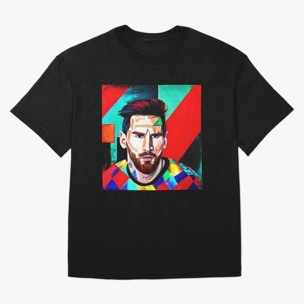 colorful Messi Oversized T-Shirt Relive Legendary Nights from FIFA World Cup 2026 USA Canada Mexico Highlighting Haaland and Mbappe, Spain and Netherlands Energy, Football Passion, Legendary Performances, Festival Vibes and Supporter Community;