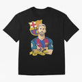 Lionel Messi (Barcelona) artwork Classic T-Shirt Show Your Love for FIFA World Cup 2026 Group Stage for Fans of Messi, CR7 and Mbappe and England, France and Netherlands, Bringing Classic Soccer Heritage, Championship Pressure, Fan Loyalty and