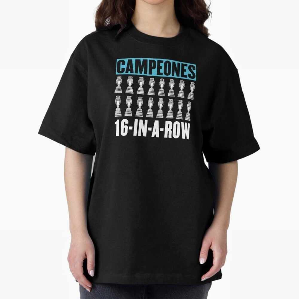 CHAMPIONS 16-IN-A-ROW Classic T-Shirt Bring International Match Energy to Global Football Passion for FIFA World Cup 2026 USA Canada Mexico, Filled with Cristiano Ronaldo, Netherlands, Vintage Soccer Flavor, Modern Football Stars, National Flags