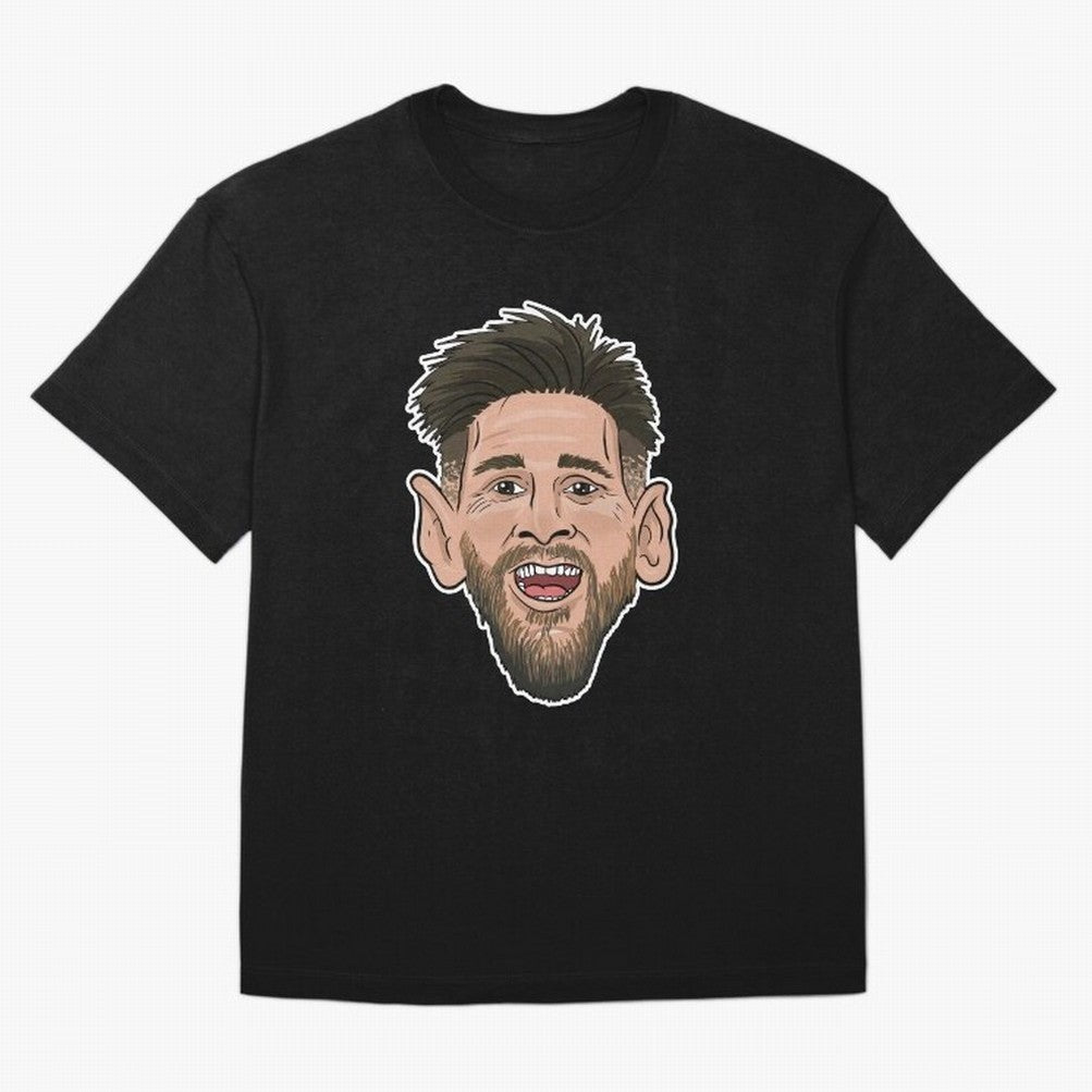 messi toon face argentina Classic T-Shirt Carry National Pride through FIFA World Cup 2026 Highlighting Messi, Argentina and Brazil Energy, Game Day Rituals, Football Legends, Country Pride and the Road to the Final; Ideal for Passionate Fans Who