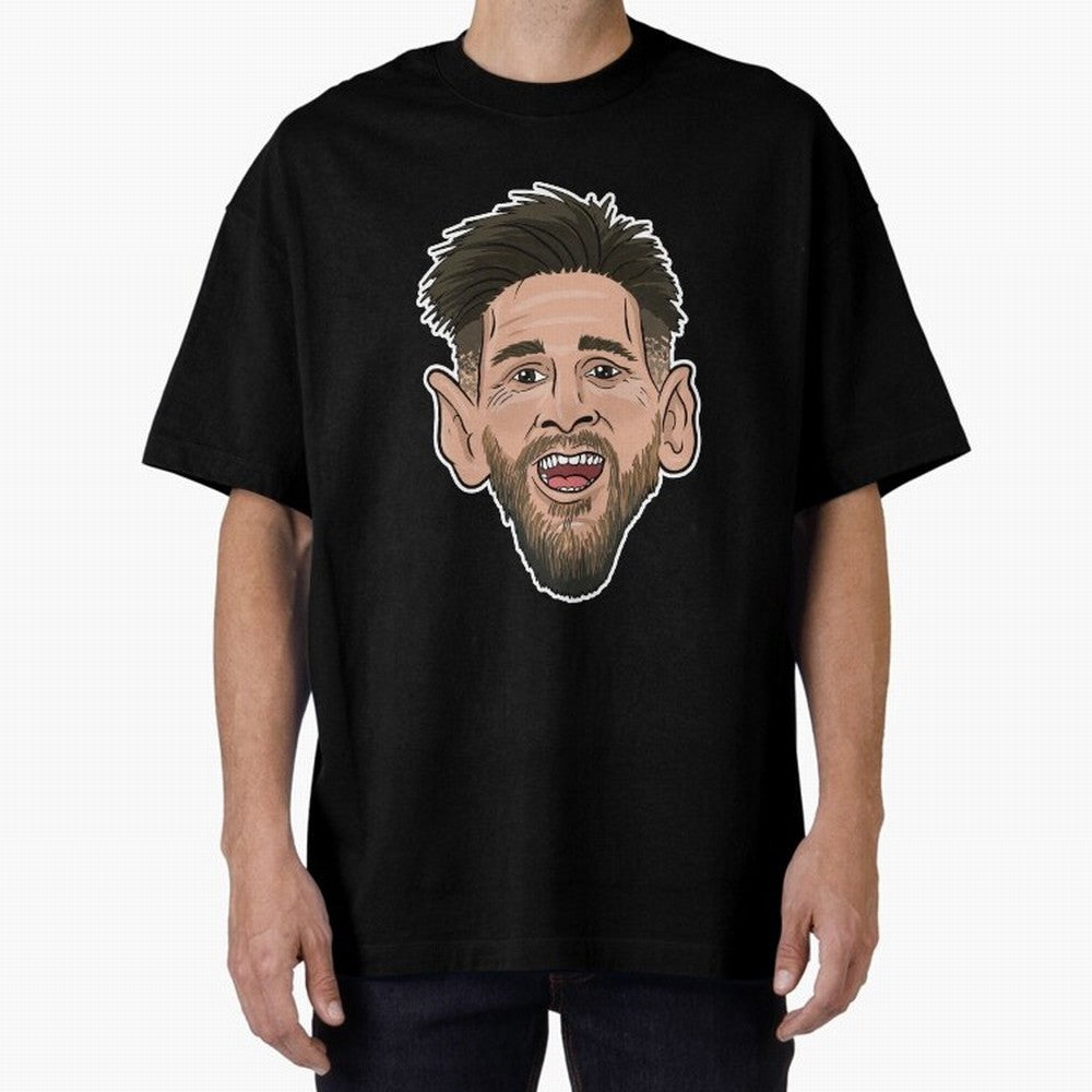 messi toon face argentina Classic T-Shirt Carry National Pride through FIFA World Cup 2026 Highlighting Messi, Argentina and Brazil Energy, Game Day Rituals, Football Legends, Country Pride and the Road to the Final; Ideal for Passionate Fans Who
