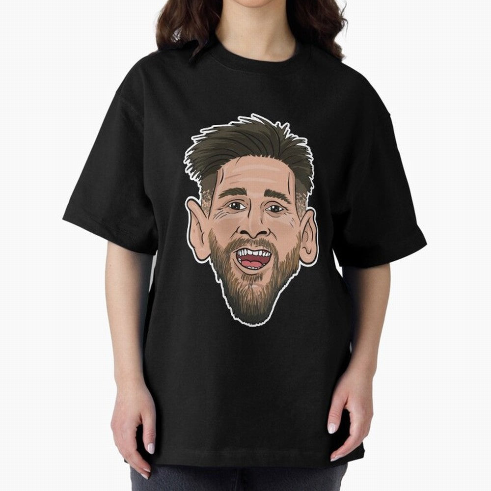 messi toon face argentina Classic T-Shirt Carry National Pride through FIFA World Cup 2026 Highlighting Messi, Argentina and Brazil Energy, Game Day Rituals, Football Legends, Country Pride and the Road to the Final; Ideal for Passionate Fans Who