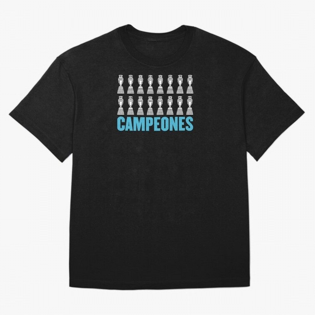 Campeones! Classic T-Shirt Bring a Champion Mindset to FIFA World Cup 2026 Built around Haaland, Germany Energy, Championship Spirit, Famous Goals, Roaring Crowds and International Football Unity; Created for Match Day Parties, Soccer Gifts, Fan