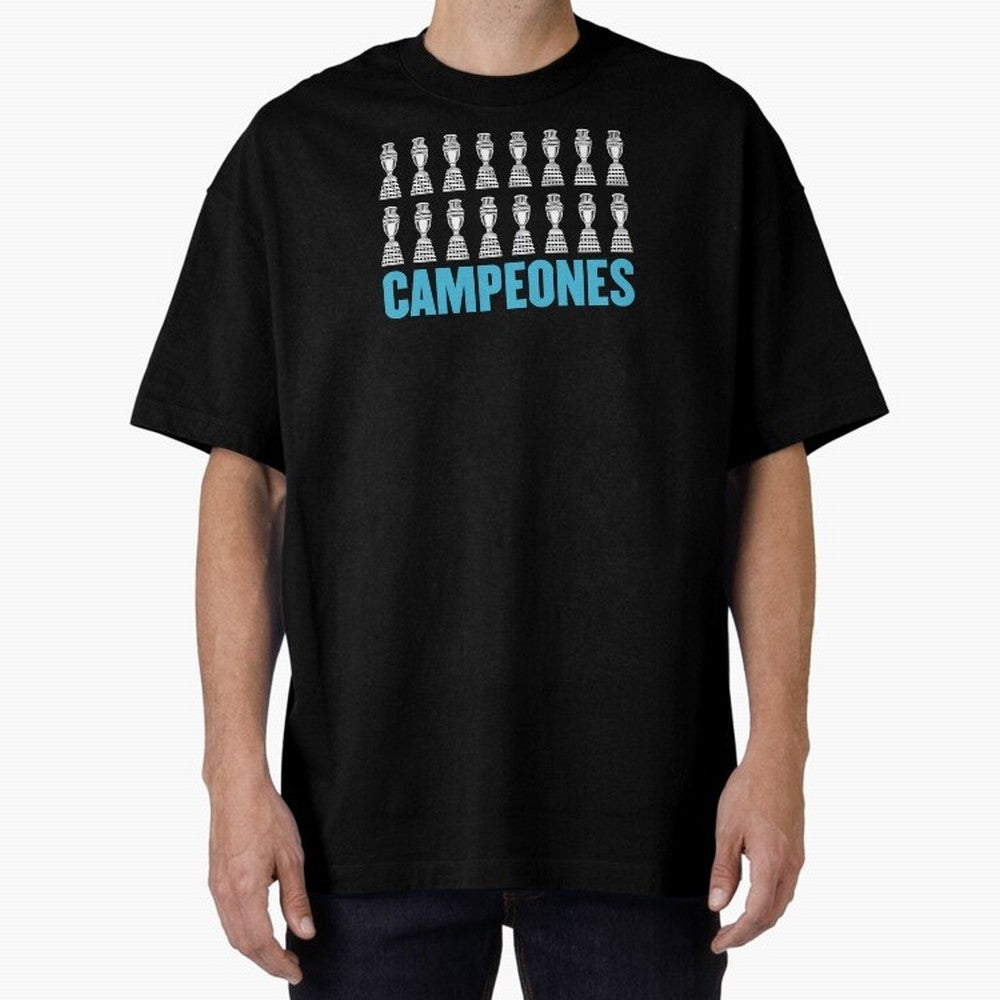 Campeones! Classic T-Shirt Bring a Champion Mindset to FIFA World Cup 2026 Built around Haaland, Germany Energy, Championship Spirit, Famous Goals, Roaring Crowds and International Football Unity; Created for Match Day Parties, Soccer Gifts, Fan
