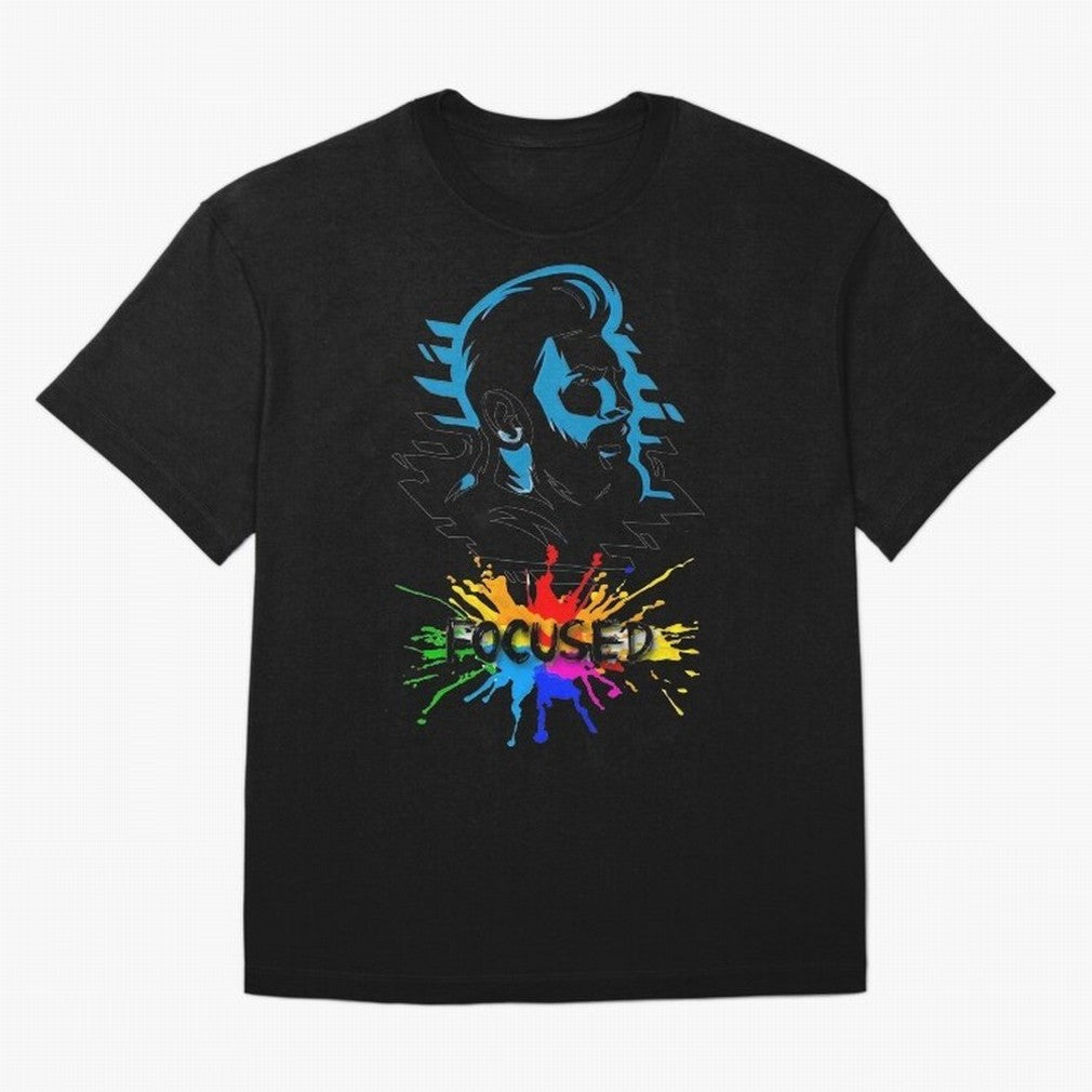 Lionel Messi Focused Classic T-Shirt Celebrate Classic Football Spirit in Global Football Passion for FIFA World Cup 2026 USA Canada Mexico, Celebrating Mbappe and Neymar, Argentina, Game Day Rituals, Football Legends, Country Pride and the Road to