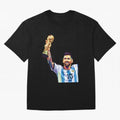 Messi wpap pop art Oversized T-Shirt Support the Legends of FIFA World Cup 2026 USA Canada Mexico Made for Mbappe, Spain and Netherlands Energy, Vintage Soccer Flavor, Modern Football Stars, National Flags and Final Night Emotion; Built for