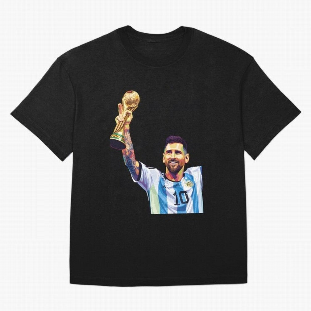 Messi wpap pop art Oversized T-Shirt Support the Legends of FIFA World Cup 2026 USA Canada Mexico Made for Mbappe, Spain and Netherlands Energy, Vintage Soccer Flavor, Modern Football Stars, National Flags and Final Night Emotion; Built for