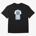 Messi Jersey Oversized T-Shirt Bring Trophy Dreams to Match Day Hype around FIFA World Cup 2026 Group Stage, Messi, Neymar and Mbappe, Portugal, Spain and Germany, Tournament Hype, Historic Matchups, Family Viewing Parties and Global Sports Pride;