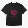 Luggage Barcelona Oversized T-Shirt Show Your Stadium Side during Match Day Hype around FIFA World Cup 2026, Mbappe, Brazil, Portugal and Argentina, Football Passion, Legendary Performances, Festival Vibes and Supporter Community; Ideal for Fans