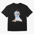 Messi Celebrates Argentina Victory Classic T-Shirt Live the Energy of FIFA World Cup 2026 Spirit, Celebrating Brazil, Portugal and Argentina, Neymar, Global Supporter Spirit, Legendary Goals, National Colors and Tournament Celebration; Made for Die