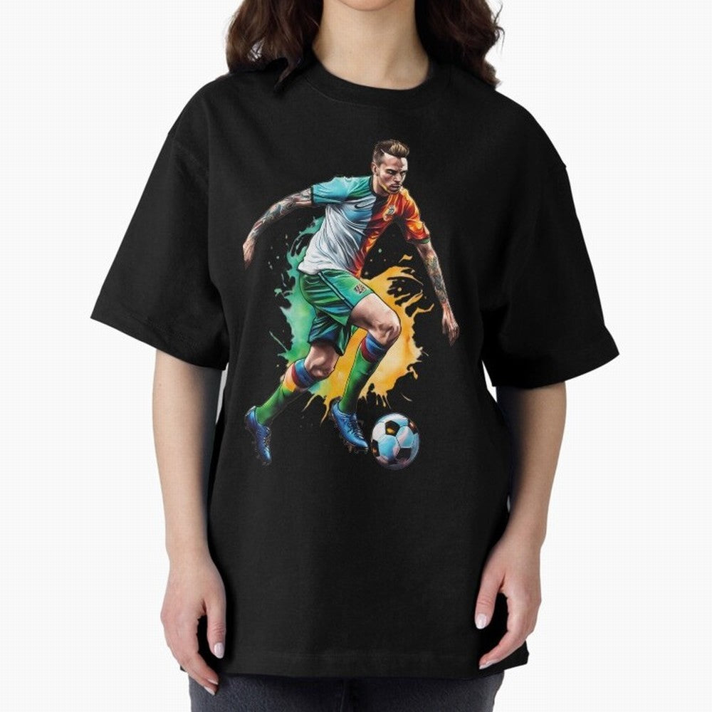 Football Soccer Art Classic T-Shirt Live the Energy of FIFA World Cup 2026 for Fans of Messi and France, Bringing Football Festival Excitement, Trophy Ambitions, Country Rivalries and Star Player Buzz; Perfect for People Who Love Argentina, Brazil,