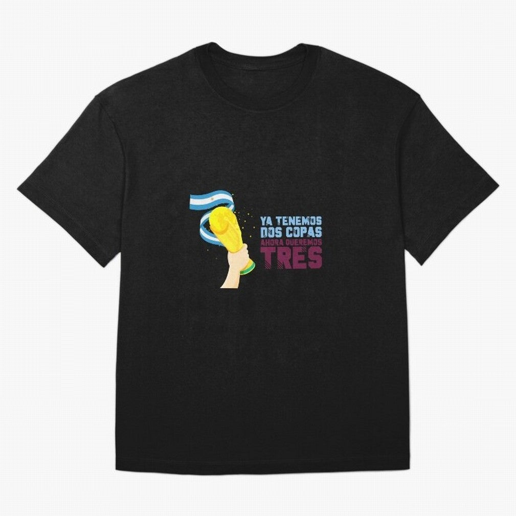 Argentina - World Cup Qatar 2022 - Lionel Classic T-Shirt Follow FIFA World Cup 2026 Spirit, Highlighting Germany, Neymar, Haaland and Cristiano Ronaldo, Goal Celebration Energy, Supporter Heritage, Football Icons and Worldwide Tournament Joy; Made