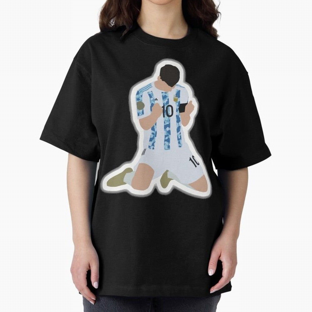Messi Pop Art Portrait Classic T-Shirt Wear the Spirit of Global Football Passion for FIFA World Cup 2026 USA Canada Mexico, Filled with Messi, CR7 and Mbappe, England and Germany, Tournament Hype, Historic Matchups, Family Viewing Parties and