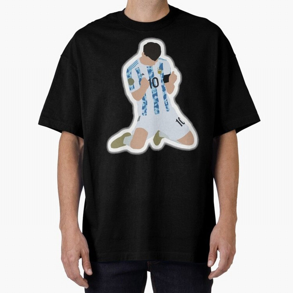 Messi Pop Art Portrait Classic T-Shirt Wear the Spirit of Global Football Passion for FIFA World Cup 2026 USA Canada Mexico, Filled with Messi, CR7 and Mbappe, England and Germany, Tournament Hype, Historic Matchups, Family Viewing Parties and
