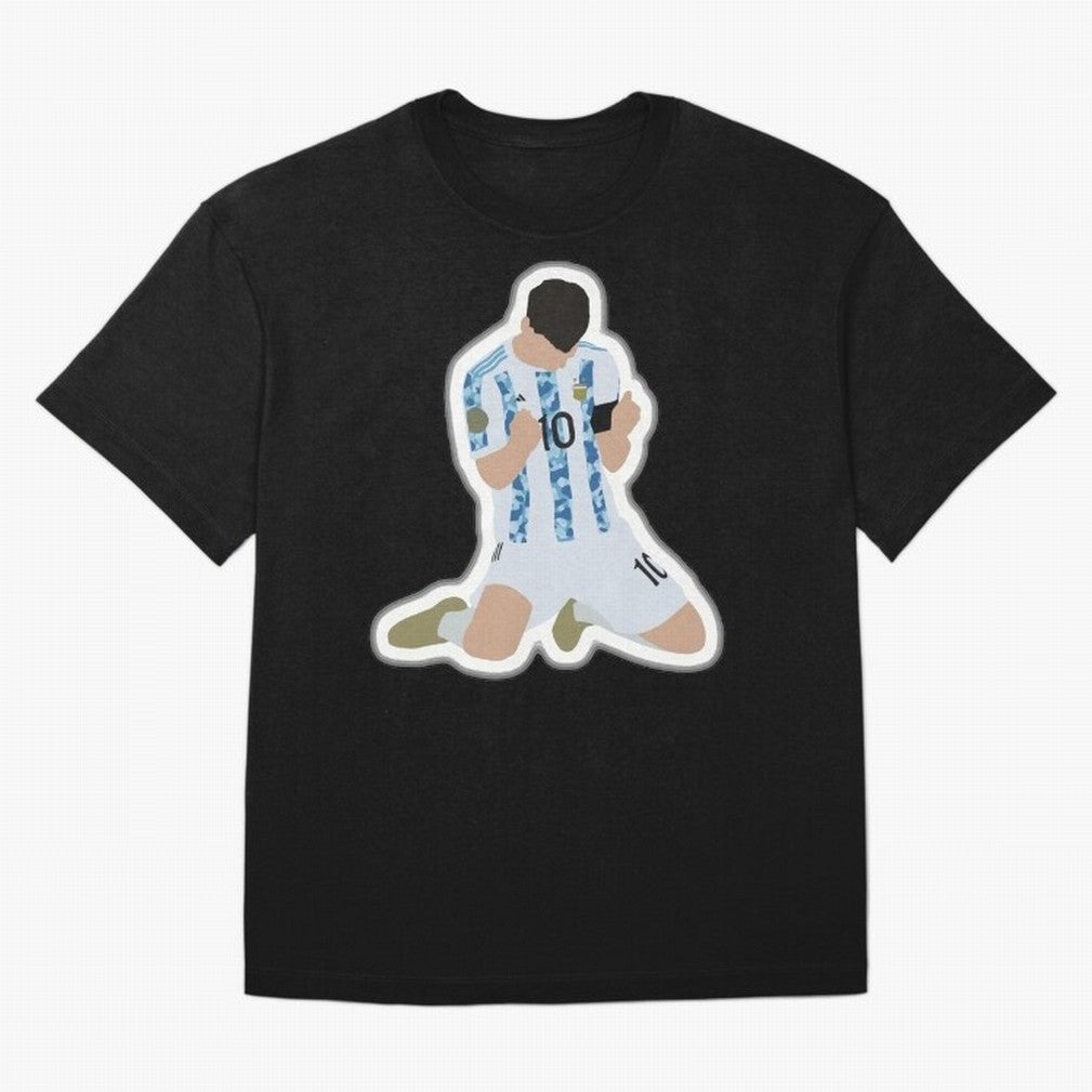 Messi Pop Art Portrait Classic T-Shirt Wear the Spirit of Global Football Passion for FIFA World Cup 2026 USA Canada Mexico, Filled with Messi, CR7 and Mbappe, England and Germany, Tournament Hype, Historic Matchups, Family Viewing Parties and