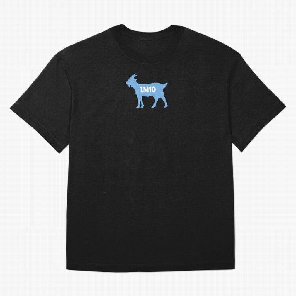 LM10 GOAT - Lionel Messi Oversized T-Shirt Embrace FIFA World Cup 2026 Group Stage for Fans of Cristiano Ronaldo, Haaland and CR7 and Germany, Bringing Vintage Soccer Flavor, Modern Football Stars, National Flags and Final Night Emotion; Made for