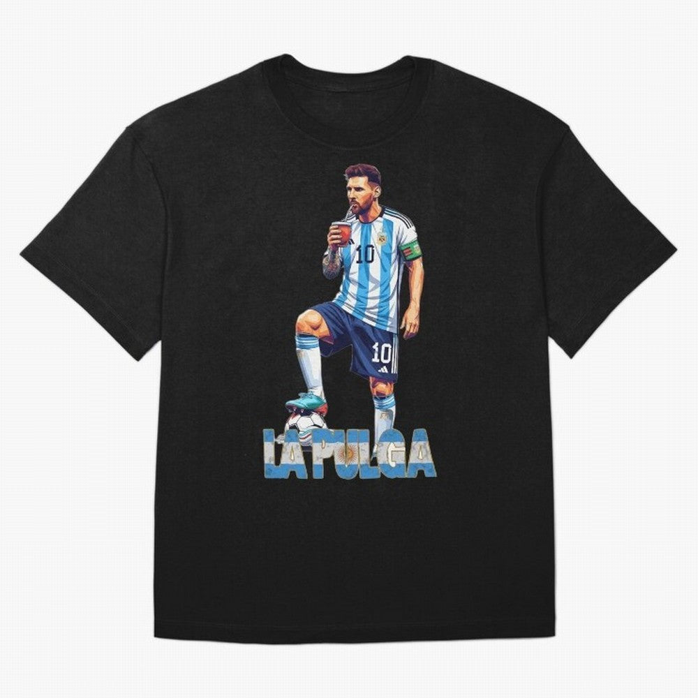 Messi Pop Art Portrait Classic T-Shirt Make Memories around FIFA World Cup 2026 for Fans of Haaland and Argentina, Bringing Football Passion, Legendary Performances, Festival Vibes and Supporter Community; Perfect for People Who Love Argentina,