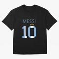 Messi argentina number 10 with 3 stars ver 1 Classic T-Shirt Feel the Heartbeat of the FIFA World Cup 2026 Group Stage Journey through Neymar Highlights, Spain and Netherlands Pride, Soccer Culture, Superstar Moments, National Team Dreams and