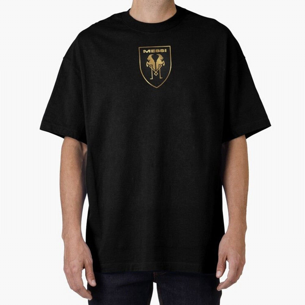 Inter Miami Noche d'or Black and Gold Classic T-Shirt Turn Football Passion into Global Football Passion for FIFA World Cup 2026 Group Stage, Capturing Cristiano Ronaldo, Haaland and CR7, Argentina and Brazil, Goal Celebration Energy, Supporter
