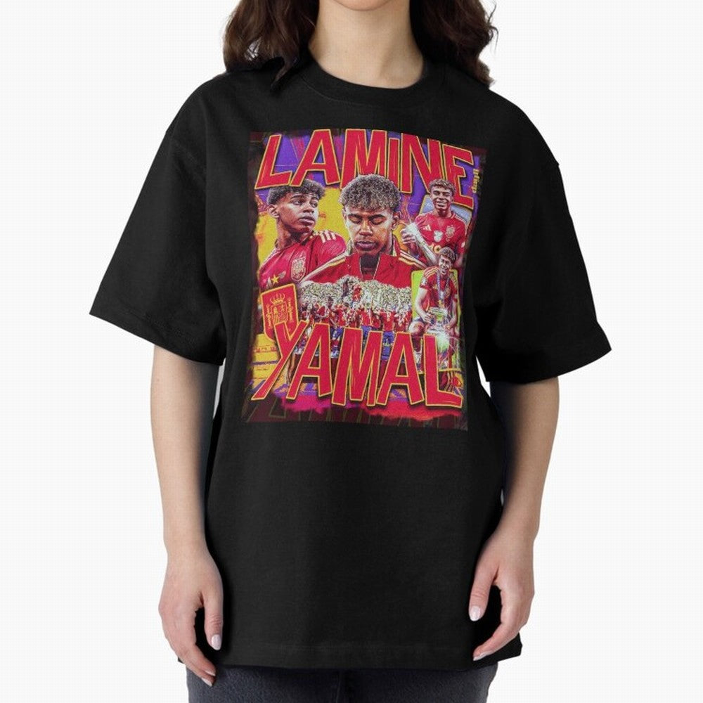 Lamine Yamal Classic T-Shirt Bring Legendary Rivalry Energy to FIFA World Cup 2026 USA Canada Mexico for Fans of Haaland and Mbappe and England, Bringing Vintage Soccer Flavor, Modern Football Stars, National Flags and Final Night Emotion; Ideal