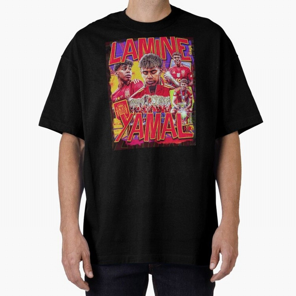Lamine Yamal Classic T-Shirt Bring Legendary Rivalry Energy to FIFA World Cup 2026 USA Canada Mexico for Fans of Haaland and Mbappe and England, Bringing Vintage Soccer Flavor, Modern Football Stars, National Flags and Final Night Emotion; Ideal