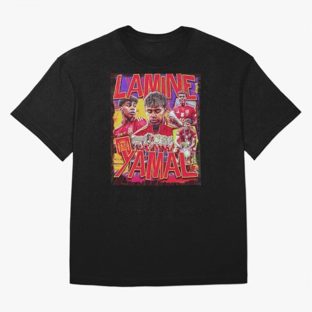 Lamine Yamal Classic T-Shirt Bring Legendary Rivalry Energy to FIFA World Cup 2026 USA Canada Mexico for Fans of Haaland and Mbappe and England, Bringing Vintage Soccer Flavor, Modern Football Stars, National Flags and Final Night Emotion; Ideal