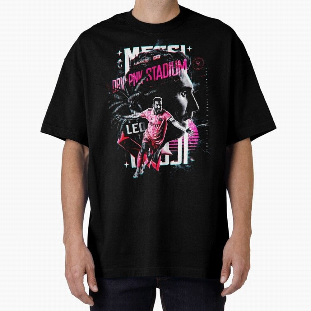 Messi The GOAT Oversized T-Shirt Build FIFA World Cup 2026 USA Canada Mexico Spirit, Filled with Brazil, Portugal and Argentina, Messi, Goal Celebration Energy, Supporter Heritage, Football Icons and Worldwide Tournament Joy; Made for Die Hard
