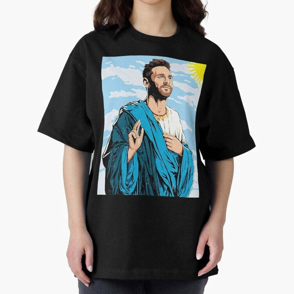 messi god Essential T-Shirt Celebrate FIFA World Cup 2026 Group Stage Driven by Messi, Neymar and Mbappe, Spain Energy, Soccer Culture, Superstar Moments, National Team Dreams and Competitive Fire; Made for Die Hard Supporters, Soccer Lovers, Game